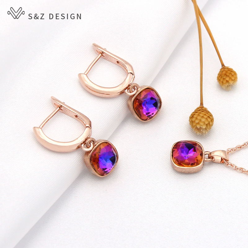 Event Z - S&Z DESIGN New Trendy Square Crystal