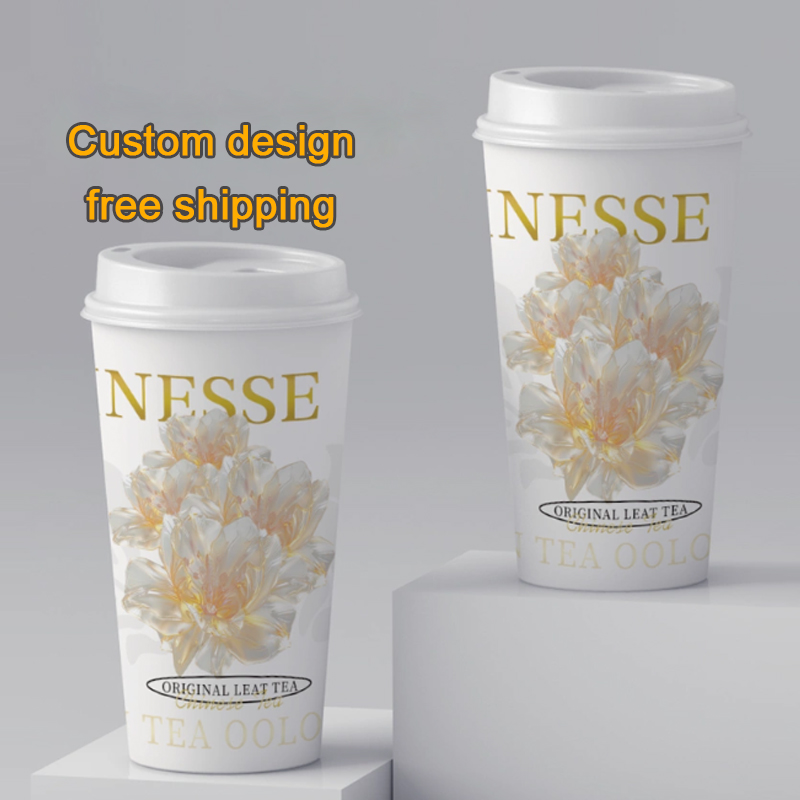 Event Party Shop - LOGO Custom Thickened Disposable Milk ,