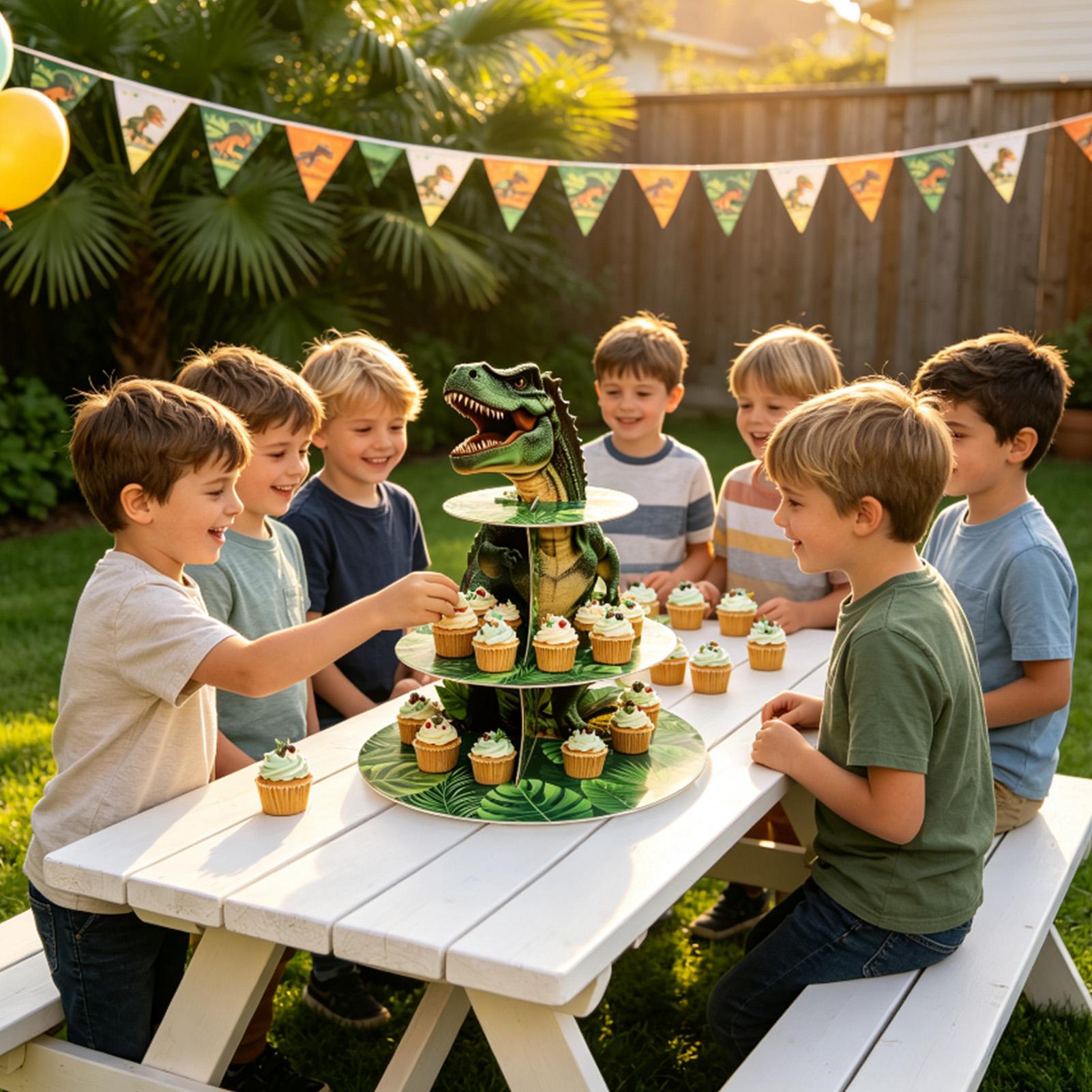 Cupcake Stand 3 Tiers Dinosaur - Cupcake Stand Tier review and price