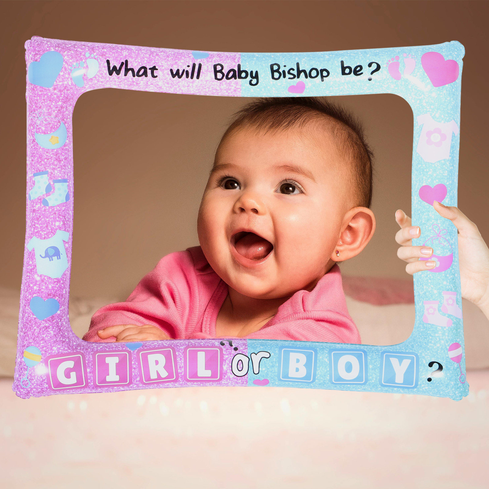 Baby Gender Reveal Photo Booth - Photo Booth Frame review and price