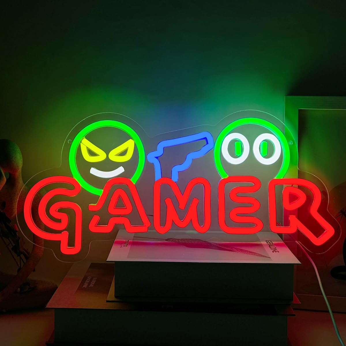 Gamer Neon Sign LED Wall Light - Neon Sign Party review and price