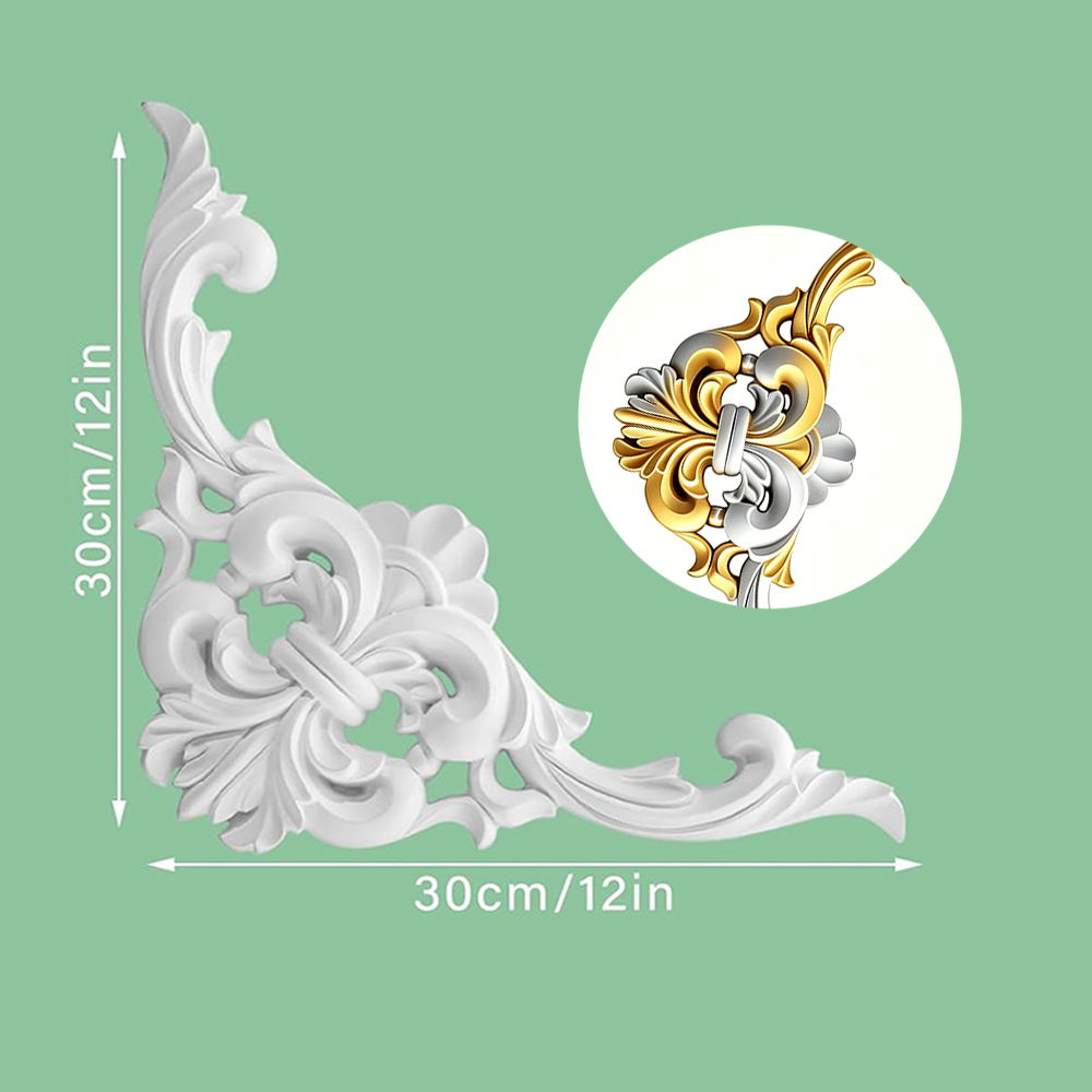 PU Ceiling Molding Kit Corner  - Flower Wall Panel review and price