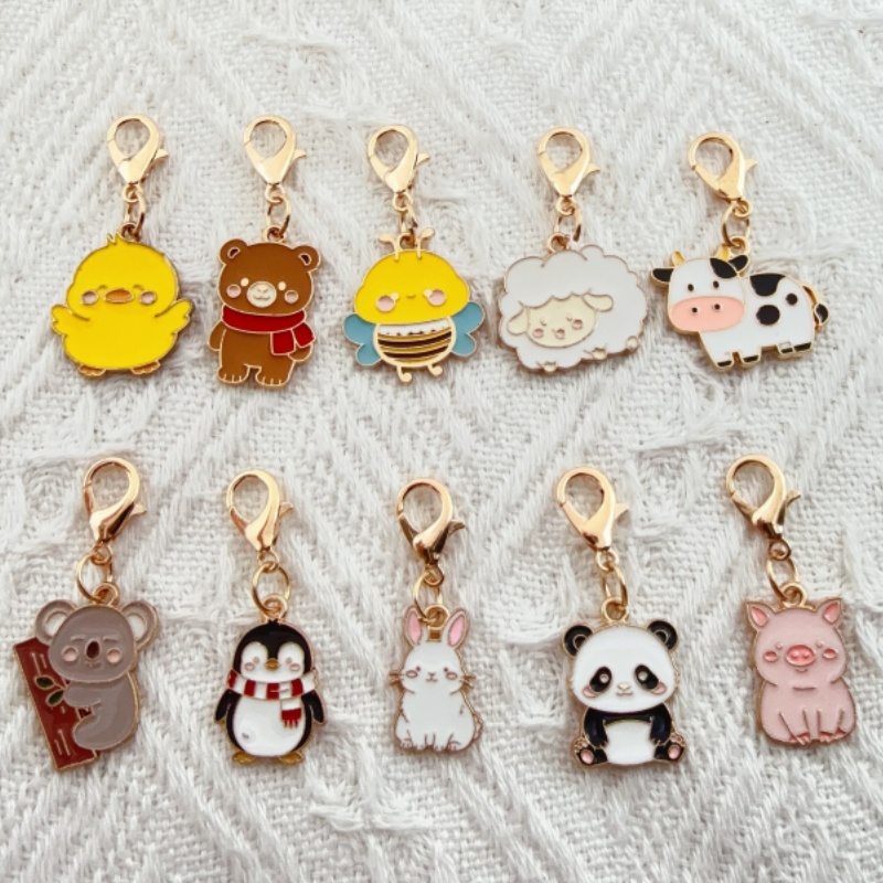 10pcs alloy drip oil cartoon a - Party Favor Bag review and price
