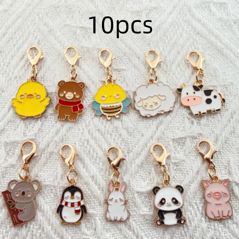 10pcs alloy drip oil cartoon a - Party Favor Bag review and price