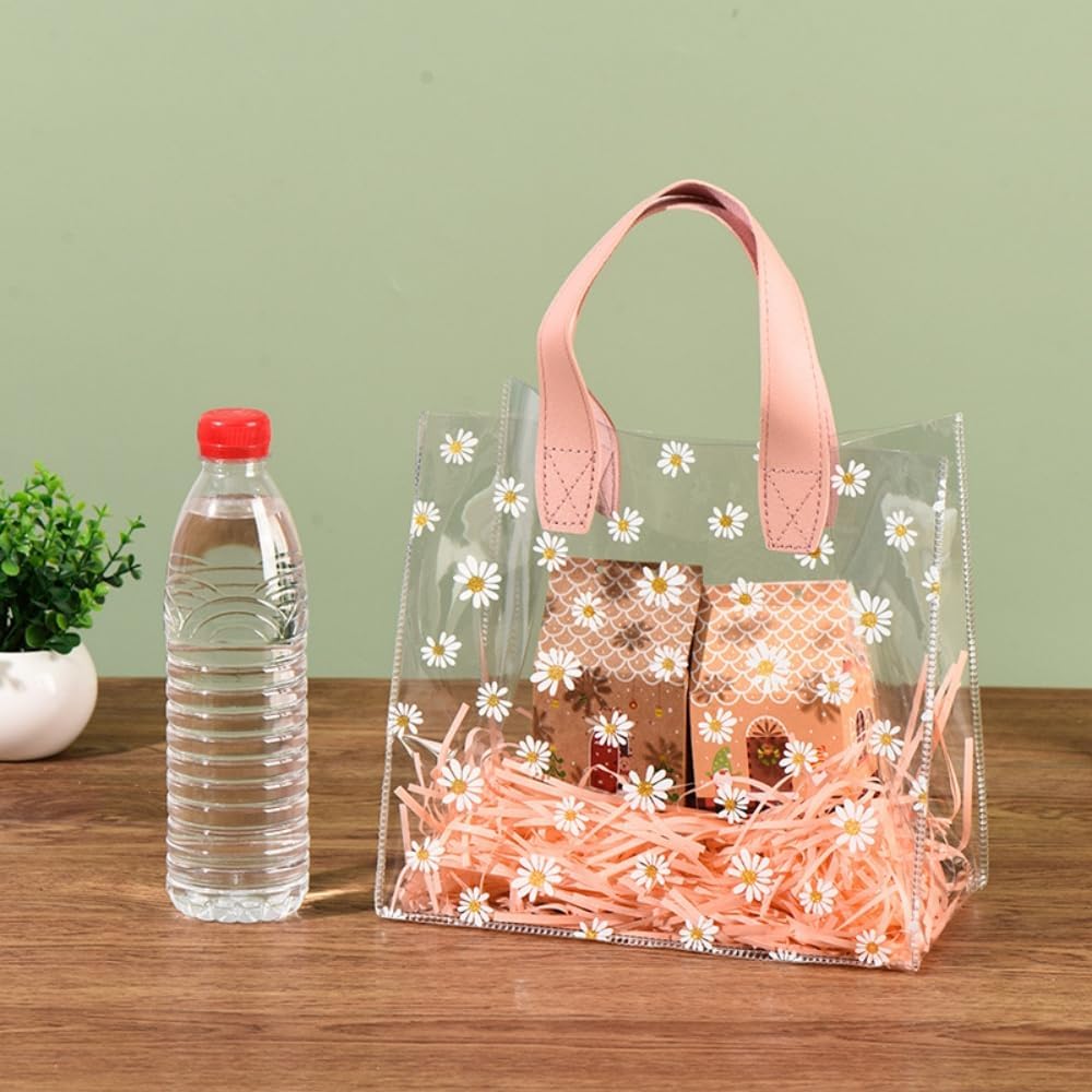 Daisy Print Clear PVC Gift Tot - Event Party Shop review and price