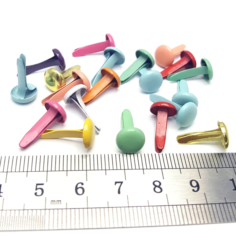500pcs 8mm Metal Brads Scrapbo - Papercraft Supply Invitation review and price