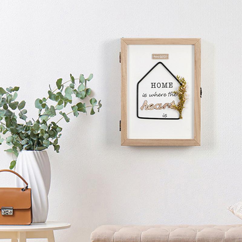 Key Holder Wall Mount Key Box  - Flower Wall Panel review and price