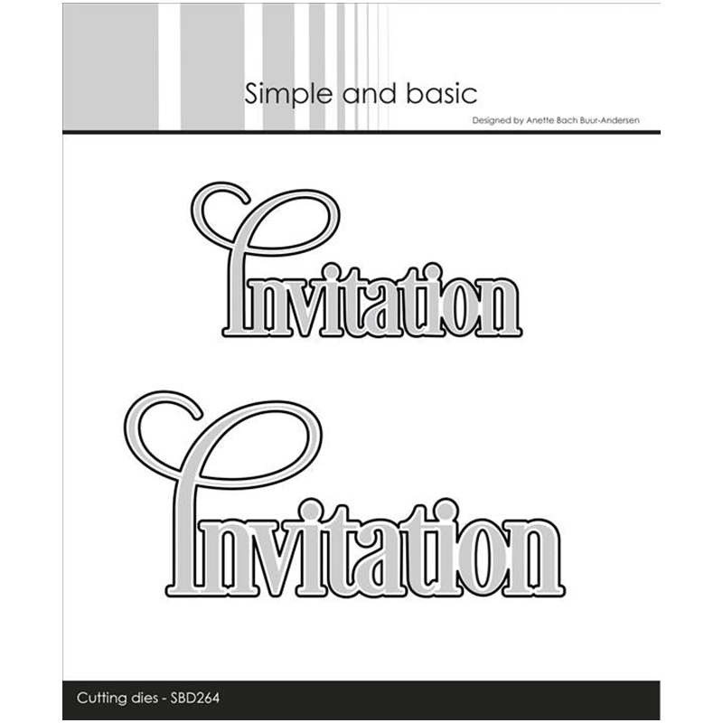 Invitation Words Metal Cutting - Papercraft Supply Invitation review and price