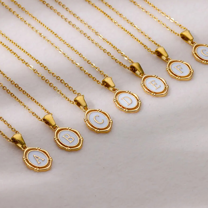 A-Z Letter Initial Enamel Neck - Event Z review and price