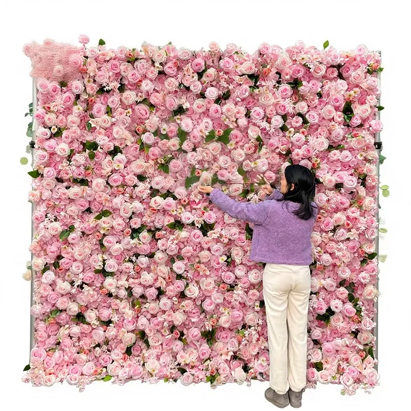 Sunwedding Silk Artificial Flo - Flower Wall Panel review and price