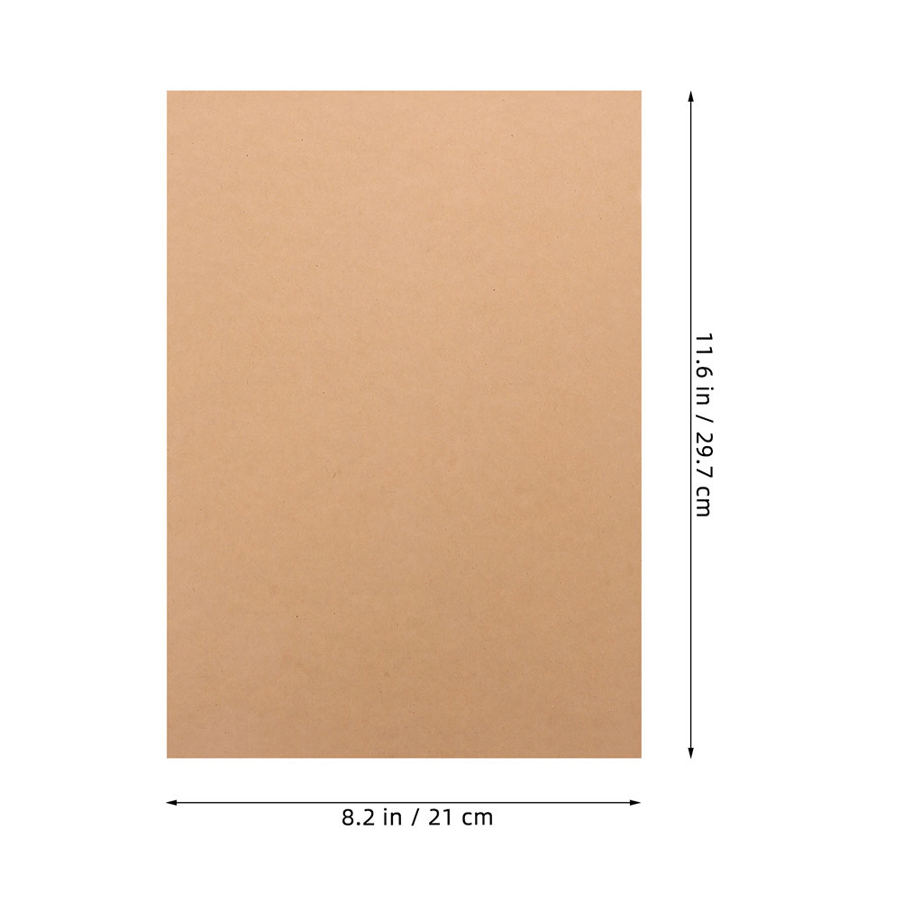 50Pcs Thick Kraft Cardstock Pa - Papercraft Supply Invitation review and price