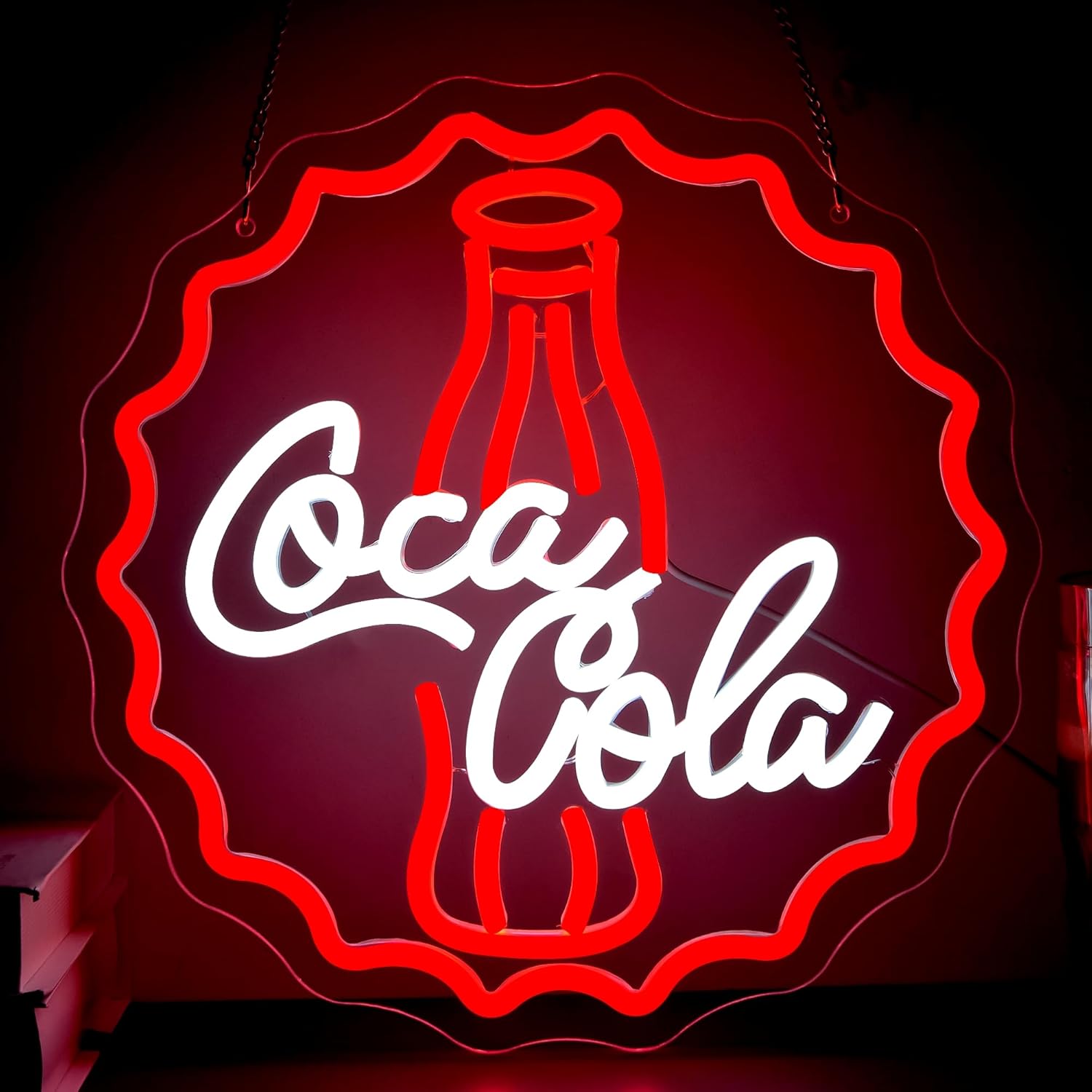 Cola Neon Sign Art Wall Light  - Neon Sign Party review and price