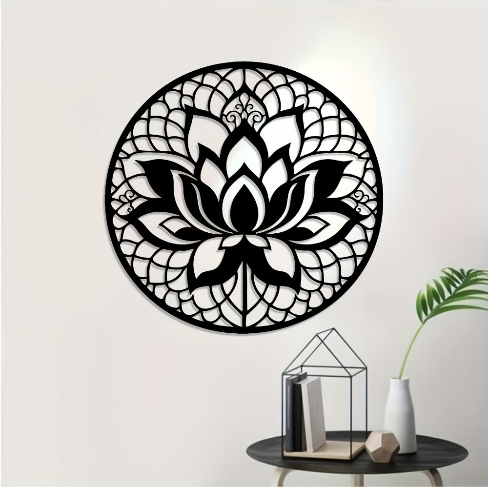 Lumiho Metal Wall Art Lotus Fl - Flower Wall Panel review and price