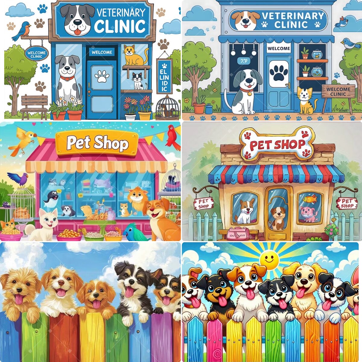 Veterinary Clinic Pet Shop Pup - Event Party Shop review and price