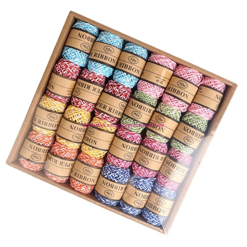  Multicolored Paper Cord Craft - Papercraft Supply Ribbon review and price