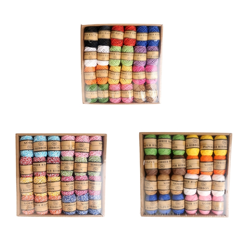  Multicolored Paper Cord Craft - Papercraft Supply Ribbon review and price