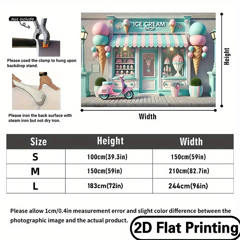 This 2D flat advertisement has - Event Party Shop review and price