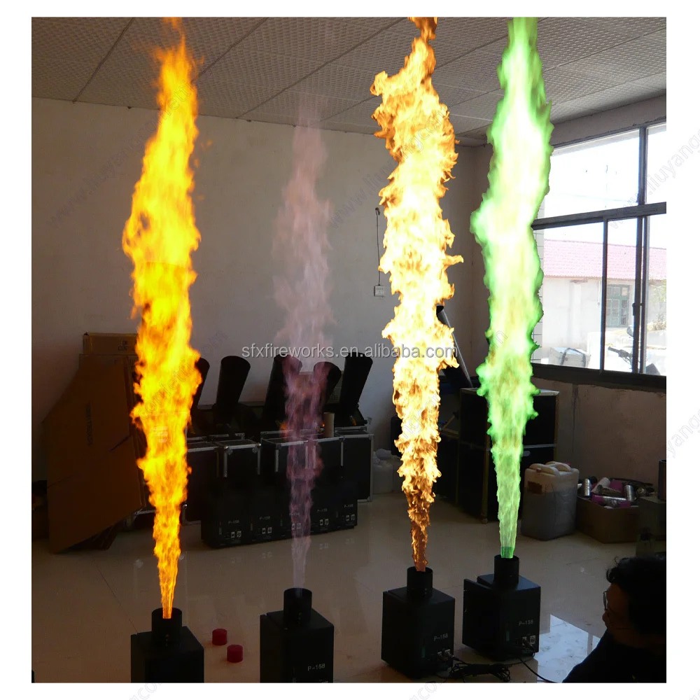 Colorful Flame 200w DMX Fire M - Confetti Cannon Tube review and price