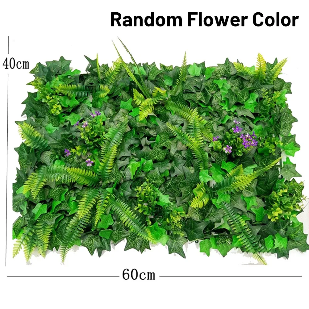 40*60cm Artificial Lawn Plant  - Flower Wall Panel review and price