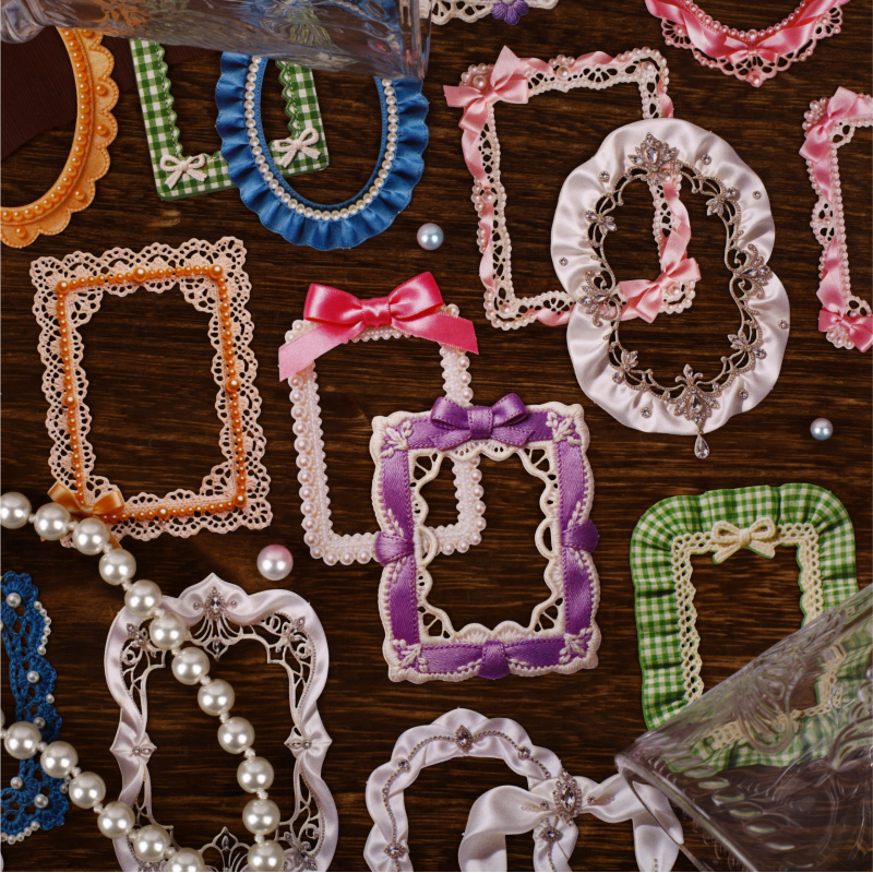 1pack/8pcs Vintage Ribbon Bord - Papercraft Supply Ribbon review and price