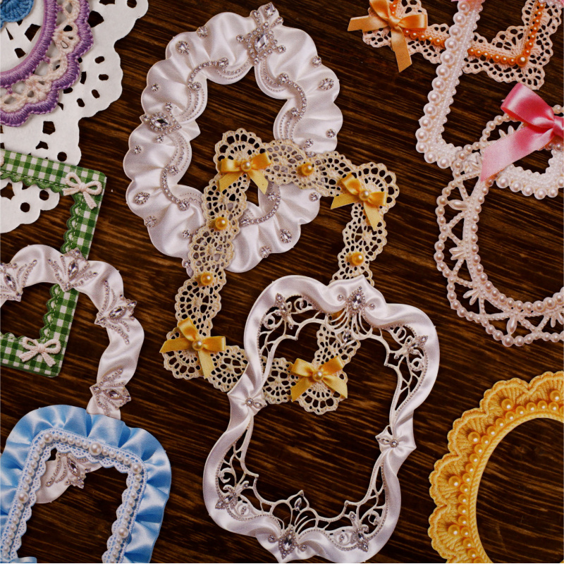 1pack/8pcs Vintage Ribbon Bord - Papercraft Supply Ribbon review and price