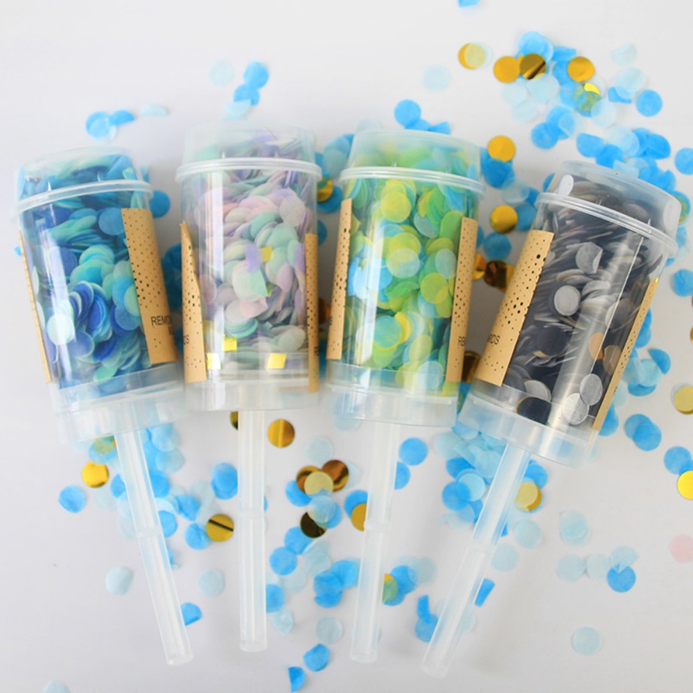 1Pcs Pastel Birthday Exploding - Confetti Cannon Tube review and price