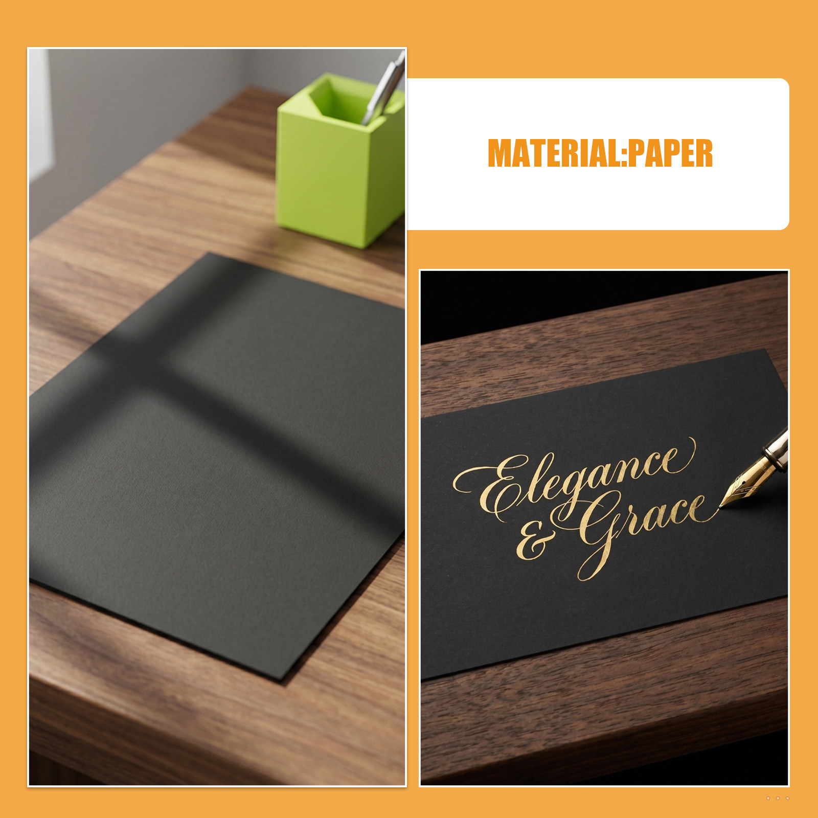 60Pcs Black Cardstock Thick He - Papercraft Supply Invitation review and price