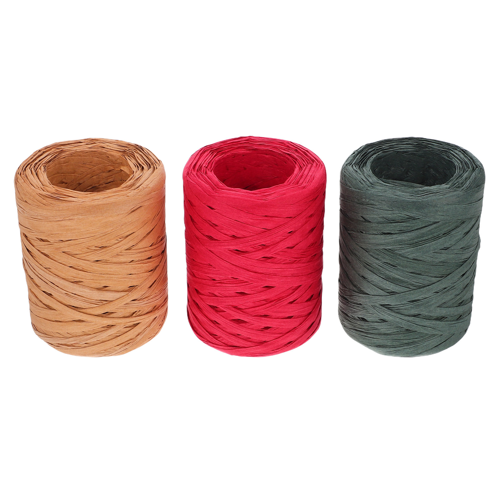 3 Rolls Rustic Raffia Paper Ri - Papercraft Supply Ribbon review and price