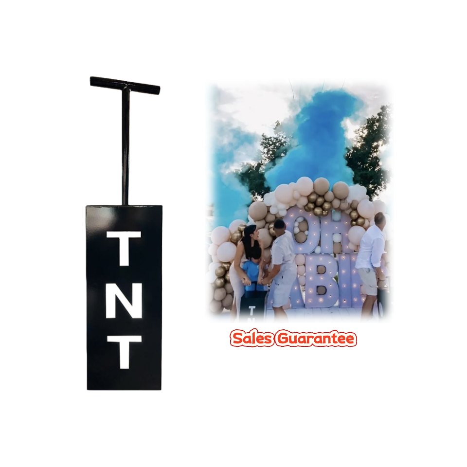 TNT Control Cannon Gender Reve - Confetti Cannon Tube review and price