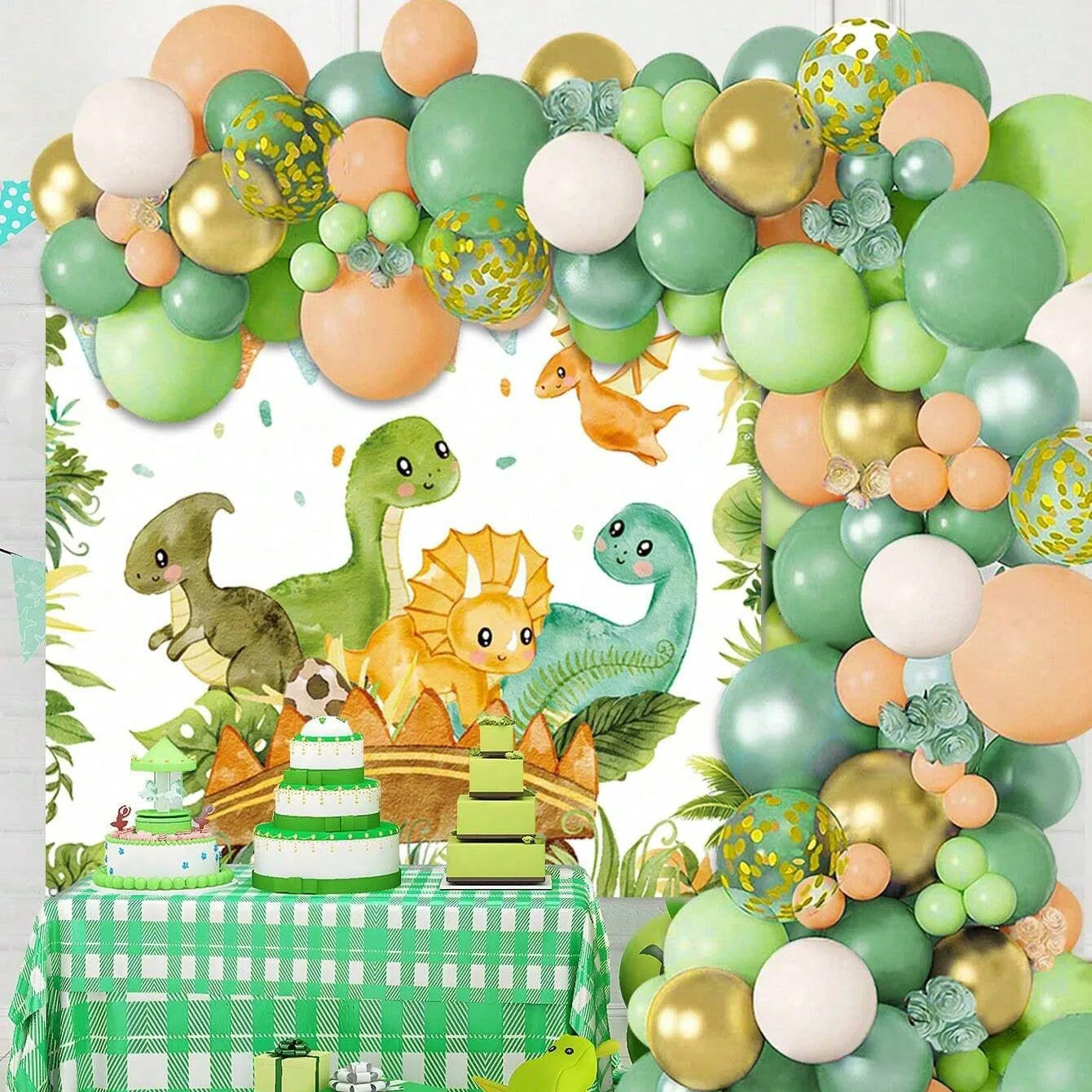Dinosaur Balloon Set Arch for  - Balloon Arch Kit review and price