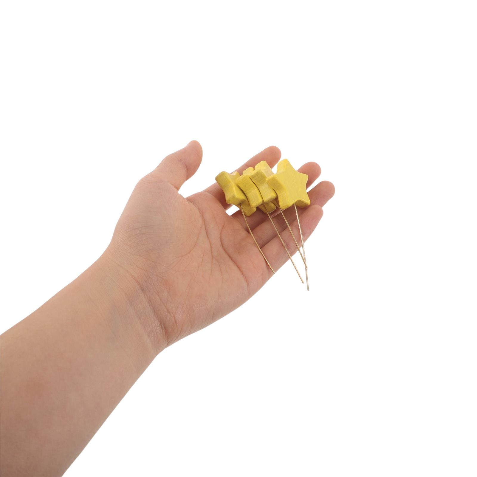 6Pcs Wooden Star Picks Mini St - Centerpiece Stick review and price