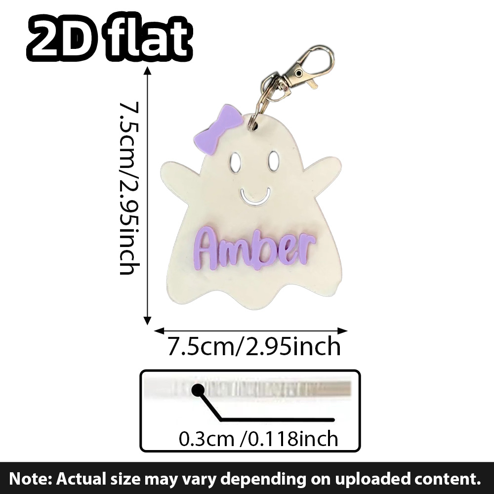 Personalized Ghost Keychain, G - Party Favor Bag review and price