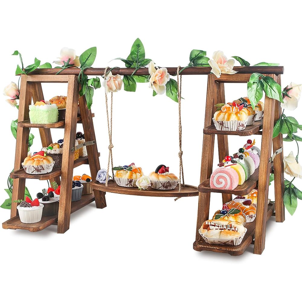 3 Tier Cupcake Stand with Swin - Cupcake Stand Tier review and price