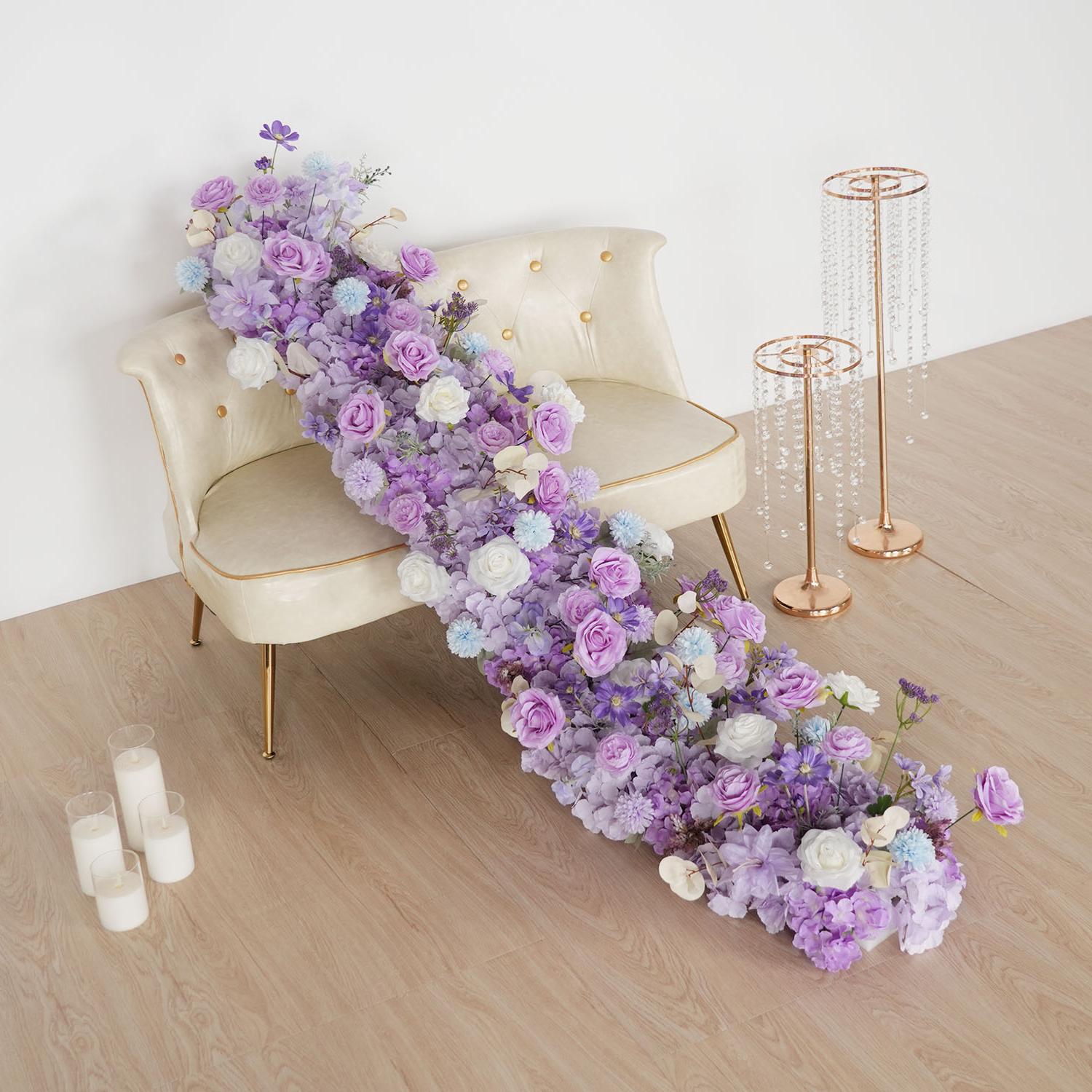 Uflower 1m/2m Pink Rose Hydran - Flower Wall Panel review and price