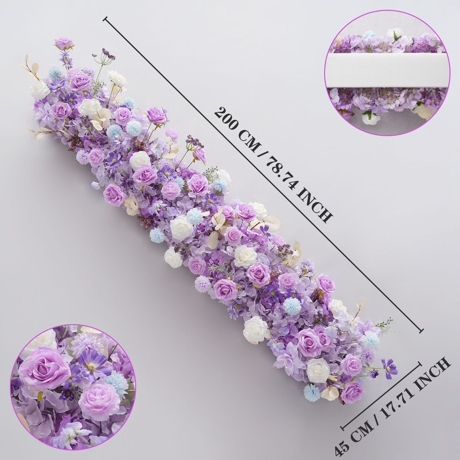 Uflower Purple Artificial Flow - Flower Wall Panel review and price