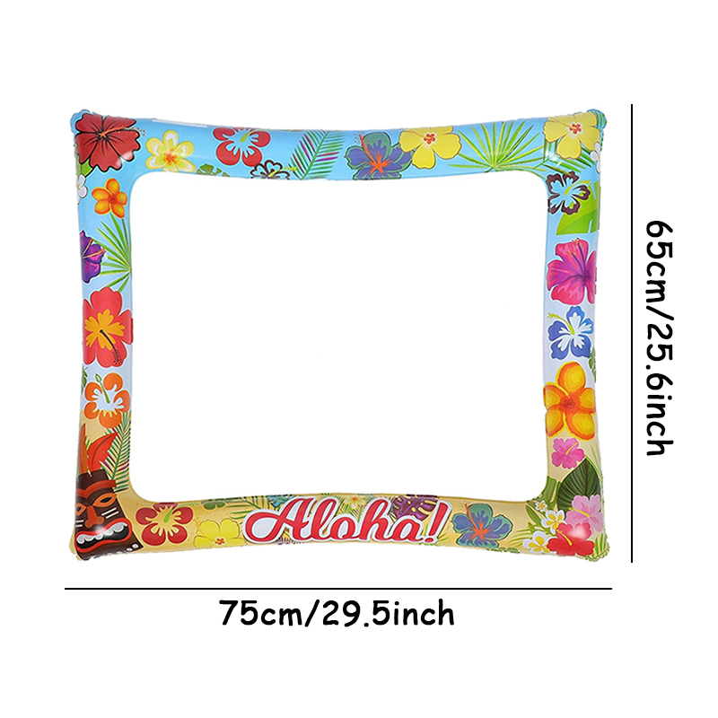 1pc Hawaiian Aloha Theme Infla - Photo Booth Frame review and price