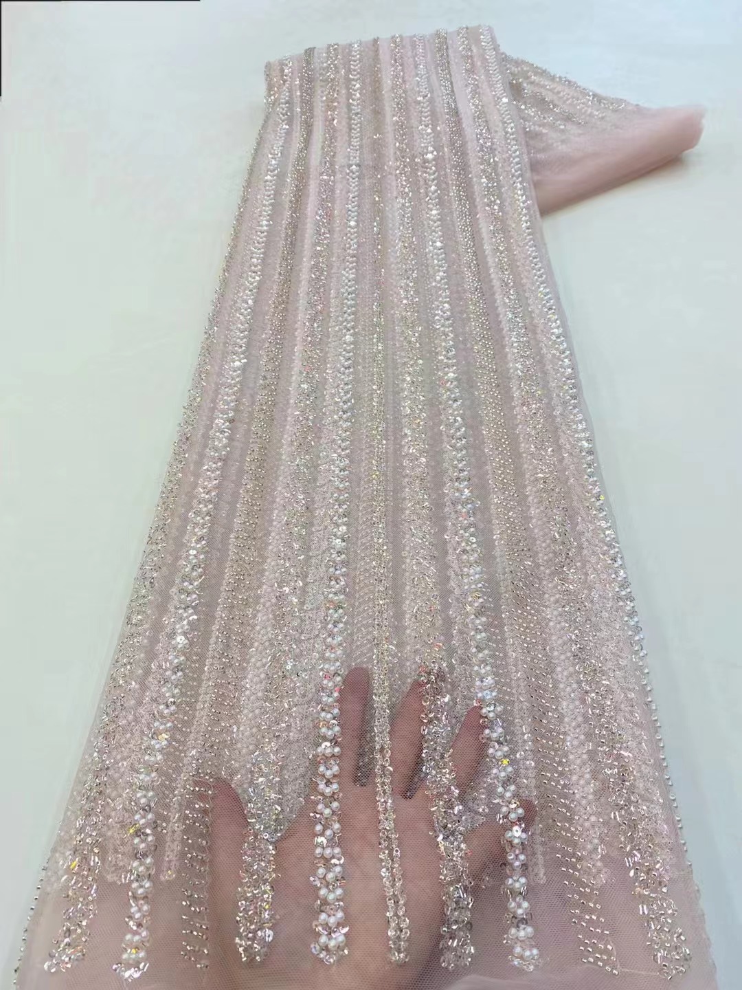 High Quality African Nigerian  - Glitter Tablecloth review and price